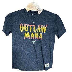Under Armour Project Rock "Outlaw Mana" T-Shirt Men's Large (L)